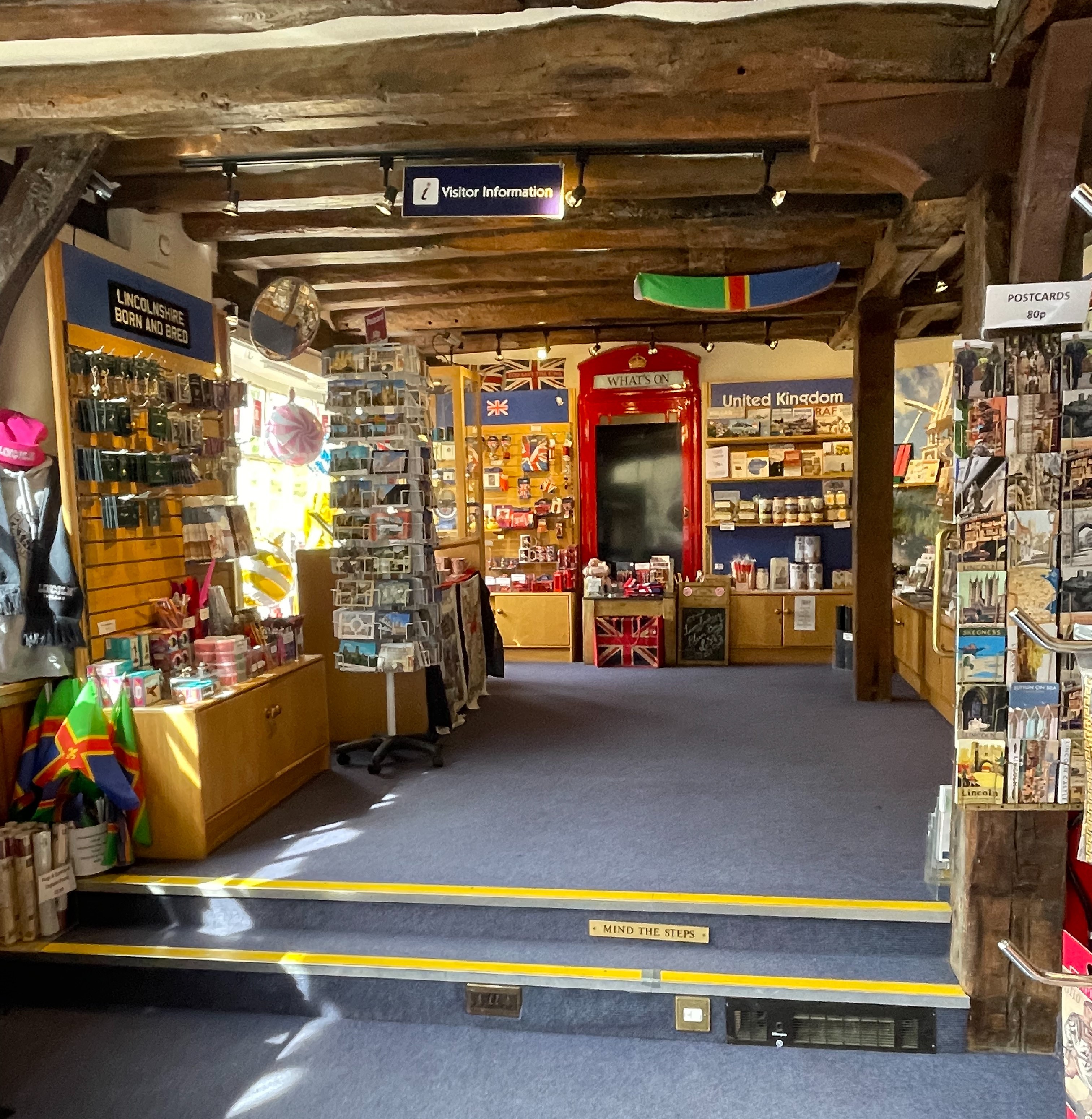 Inside the Visitor Information Centre