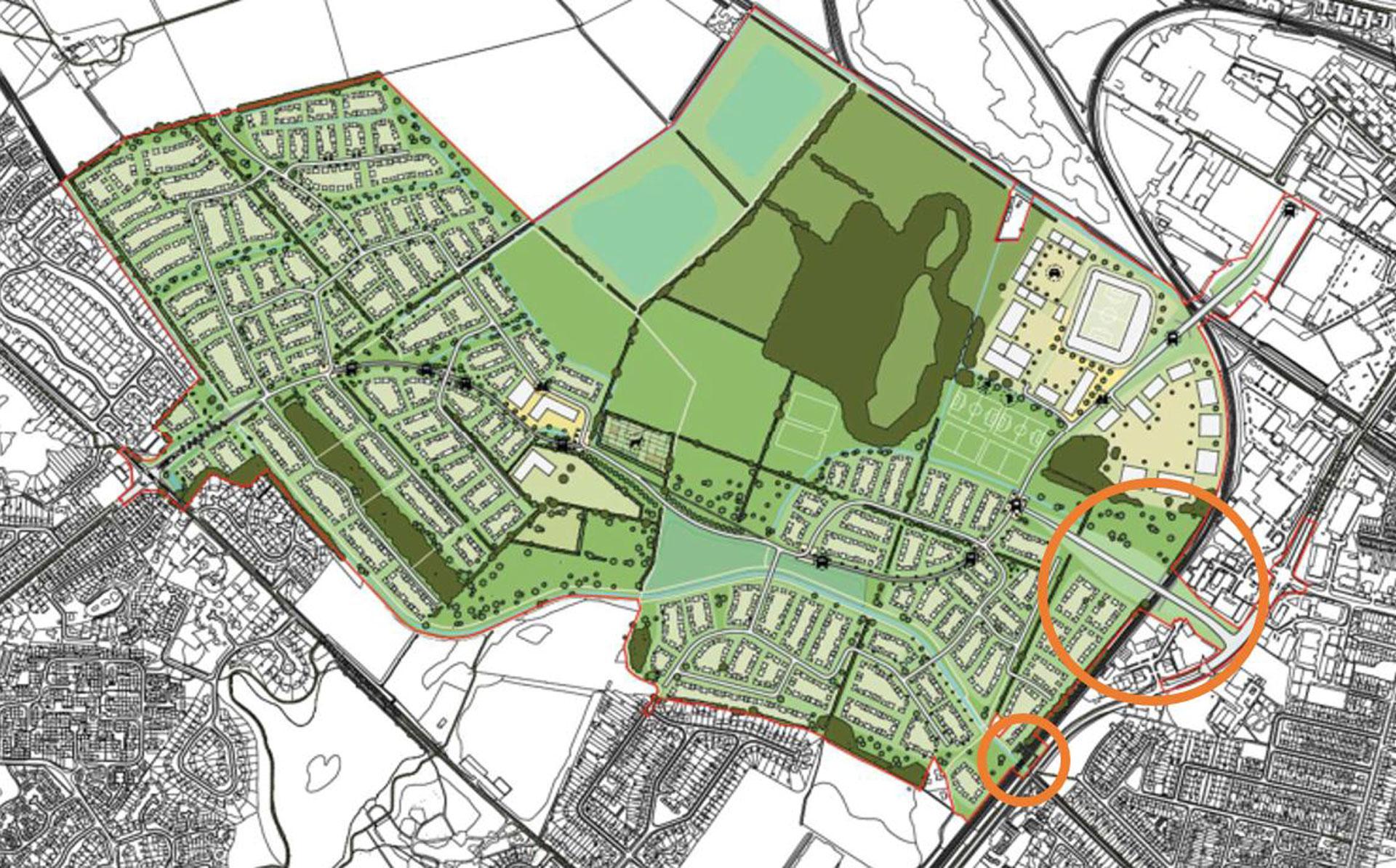 Western Growth Corridor Bridge Map