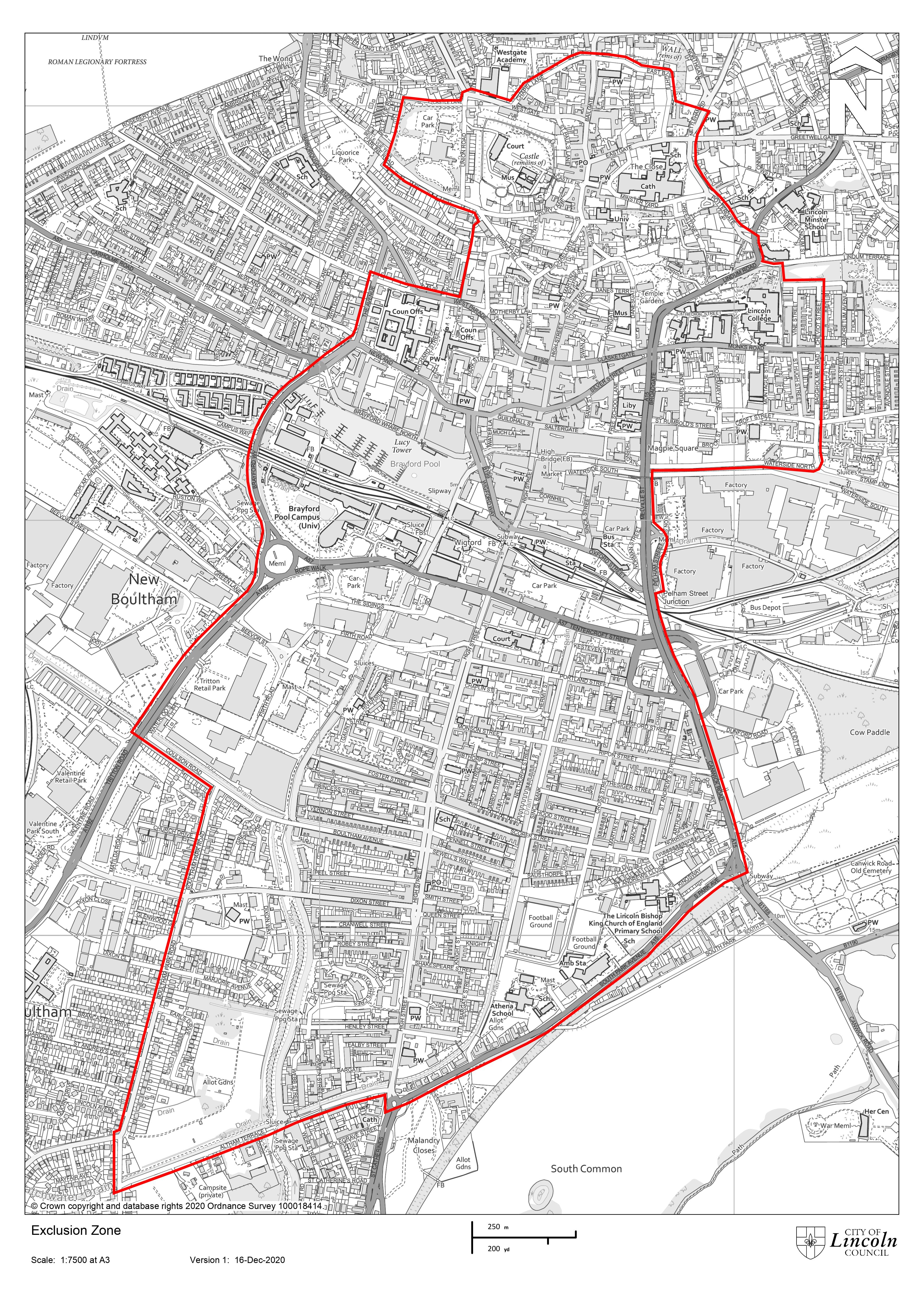 PPASB Exclusion Zone, Lincoln