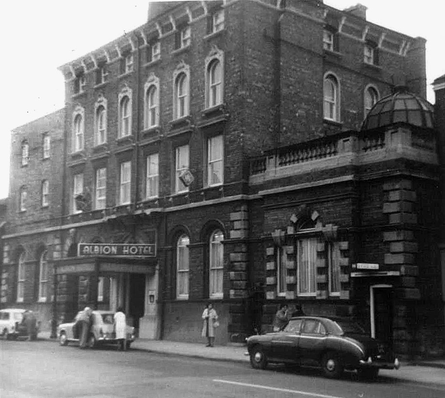 Barbican Hotel in 1966