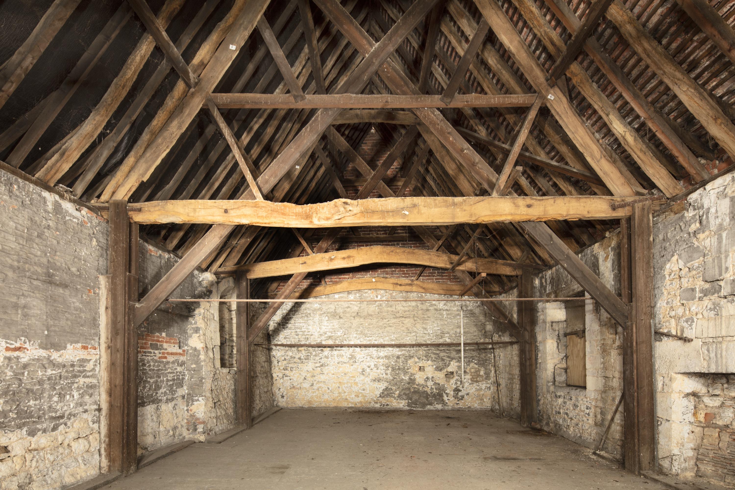 Inside St Mary's Guildhall