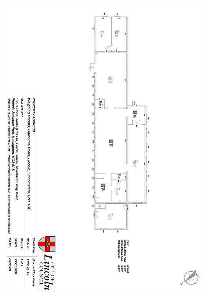 Grandstand Weighing Room Floor plan