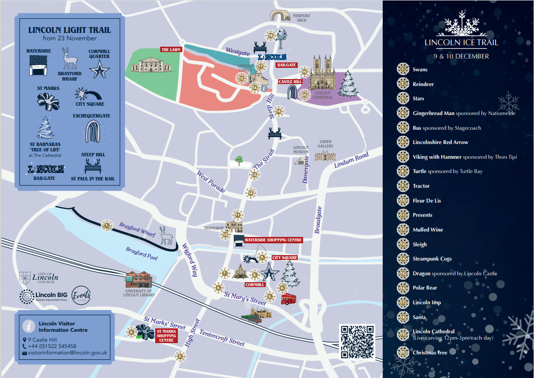 Lincoln Ice Trail Map