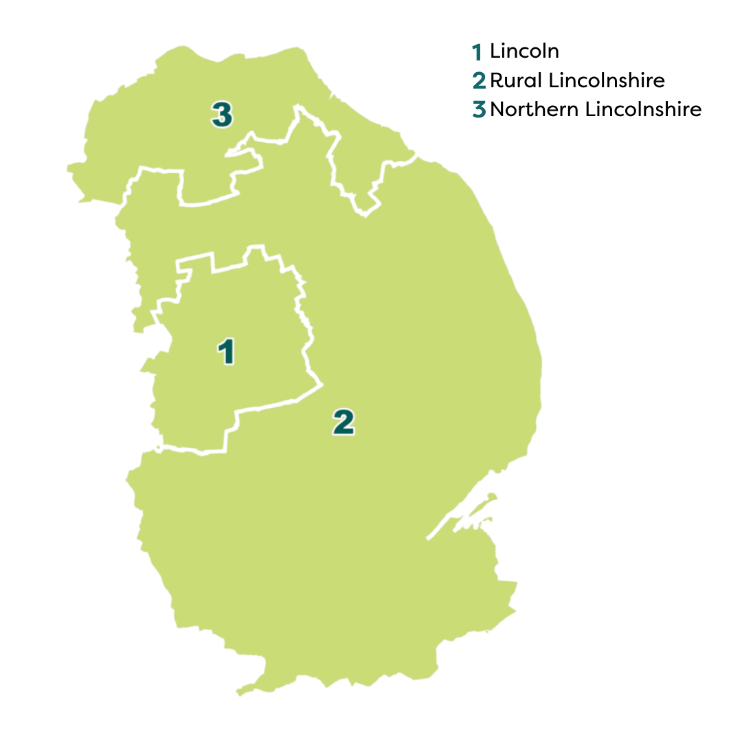 Map of proposed 3 authorities