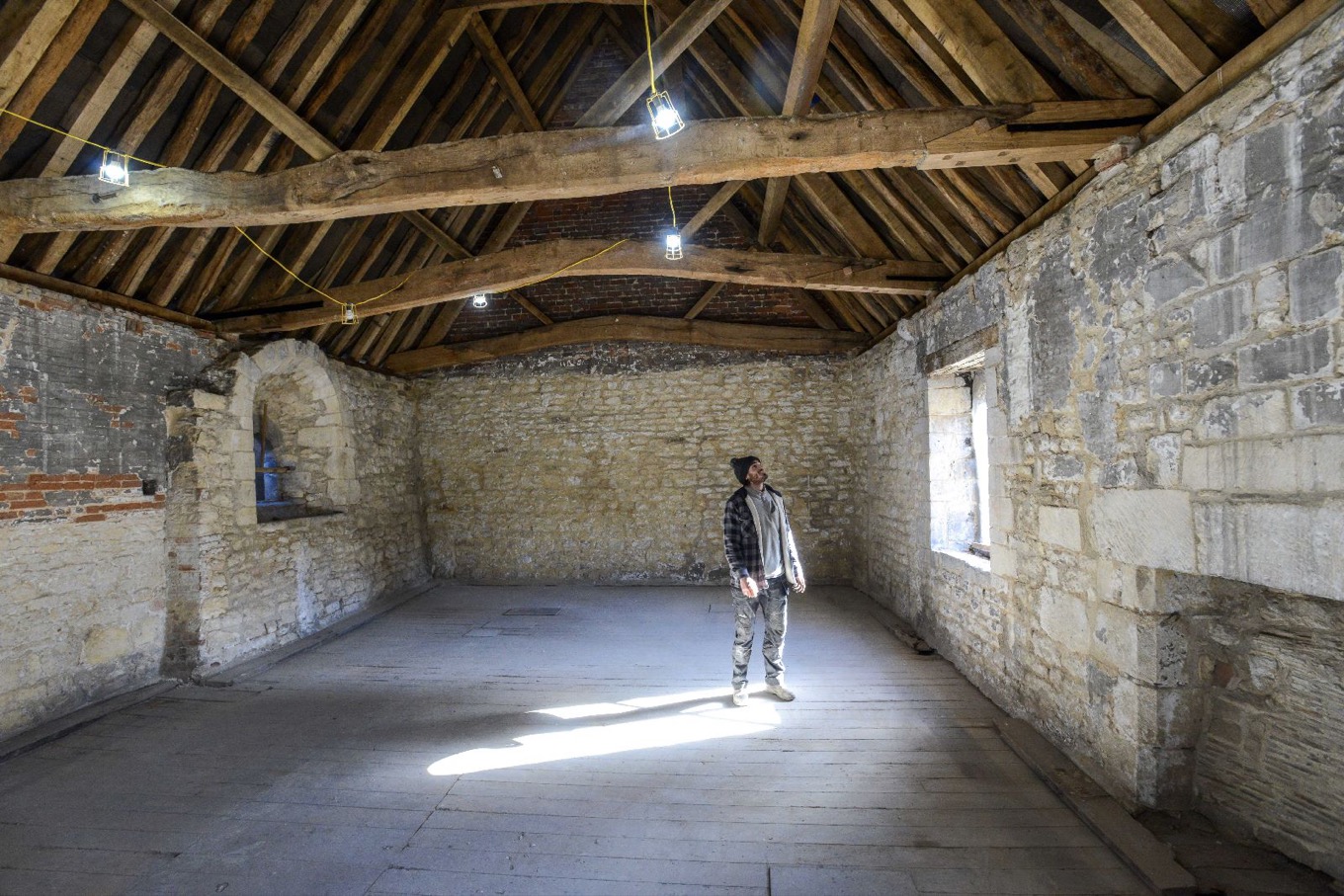 St Mary's Guildhall inside