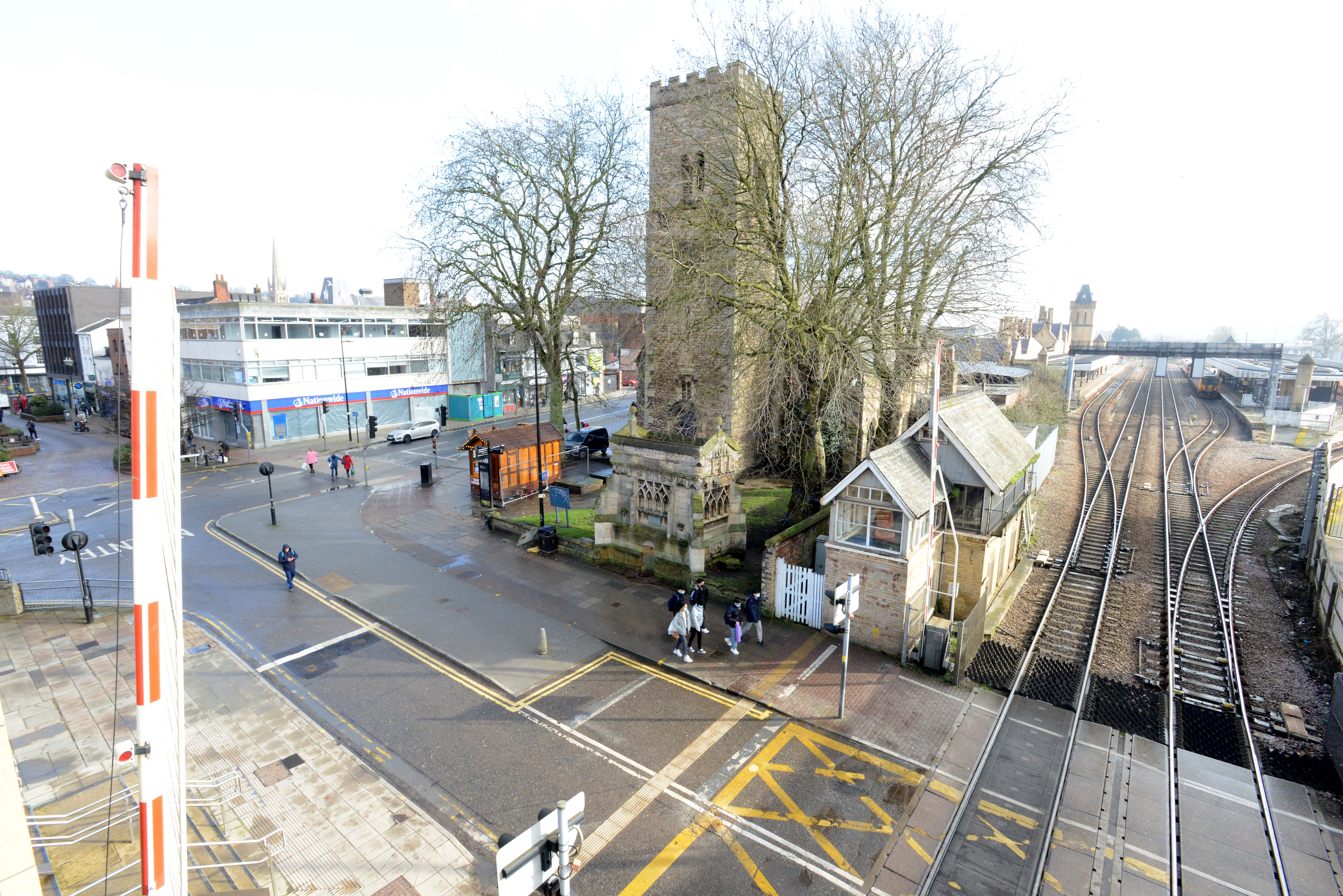 St Mary Le Wigford Church on Lincoln High Street