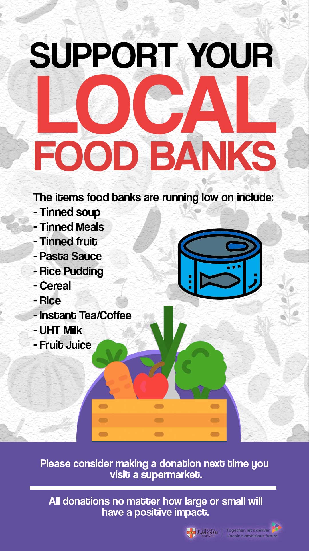Support your local foodbank