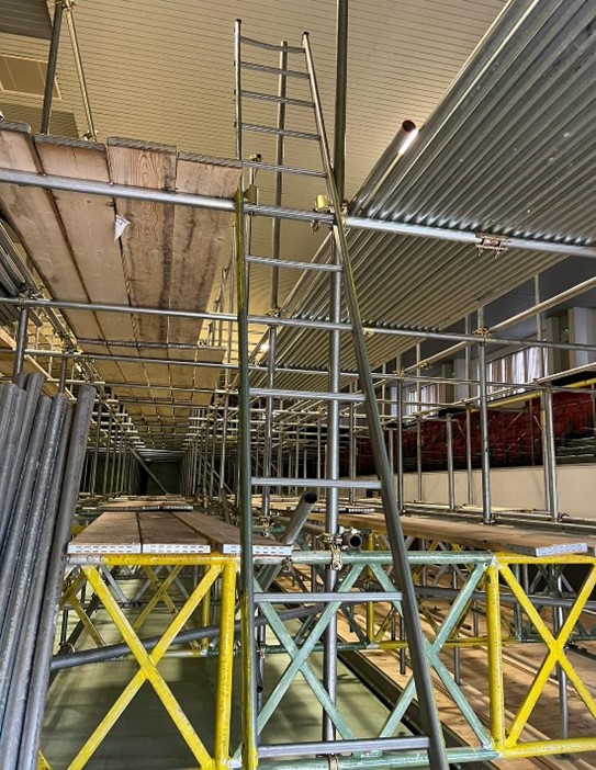 Yarbrough pool ladders and scaffolding